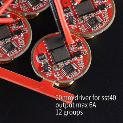 Драйвер 20мм 12 групп режимов для SST40
